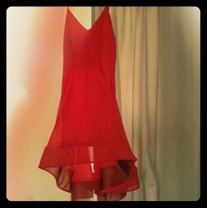 Sexy sassy red dress